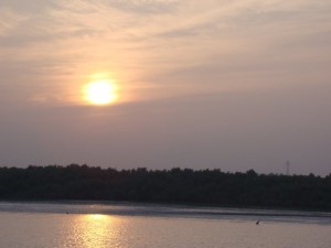 সূর্য ডুবছে